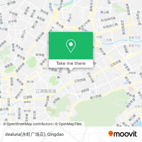 dealuna(永旺广场店) map