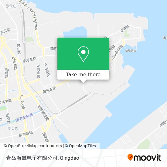青岛海岚电子有限公司 map