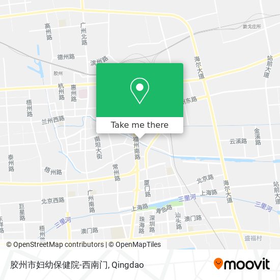 胶州市妇幼保健院-西南门 map