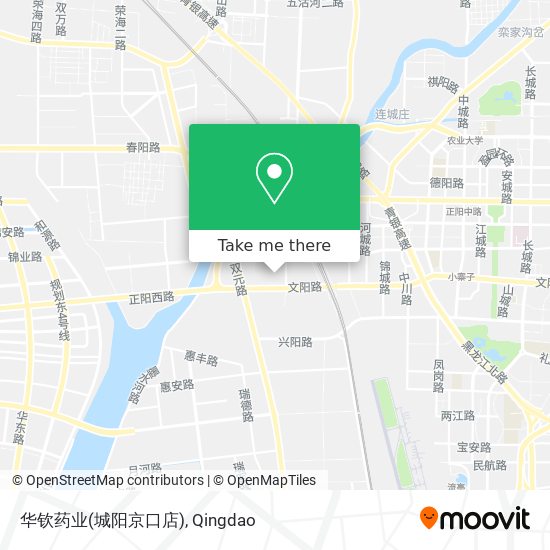 华钦药业(城阳京口店) map