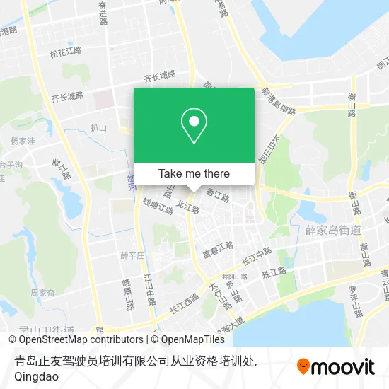 青岛正友驾驶员培训有限公司从业资格培训处 map