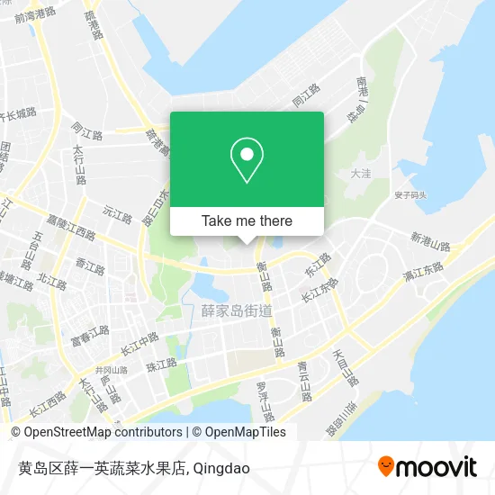 黄岛区薛一英蔬菜水果店 map