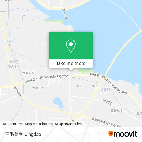 三毛美发 map