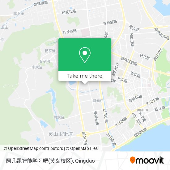 阿凡题智能学习吧(黄岛校区) map