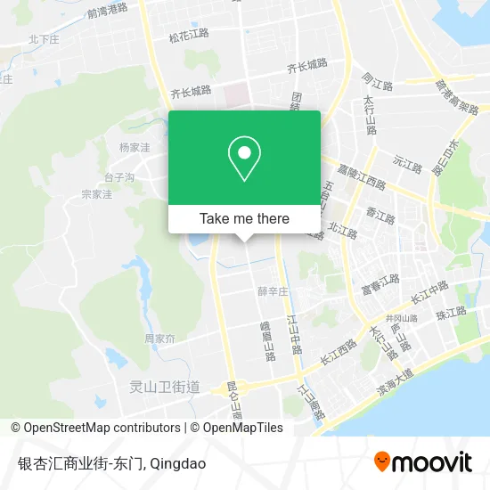 银杏汇商业街-东门 map