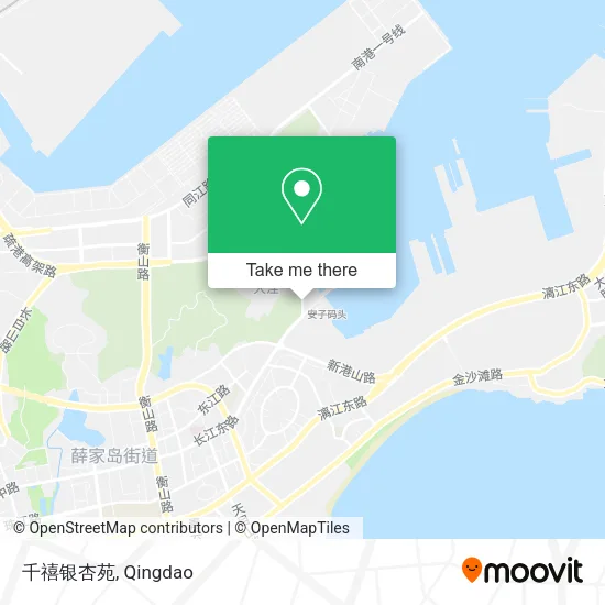 千禧银杏苑 map