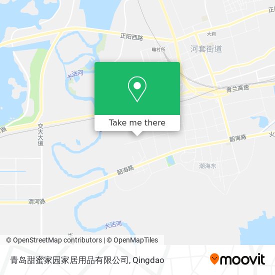 青岛甜蜜家园家居用品有限公司 map