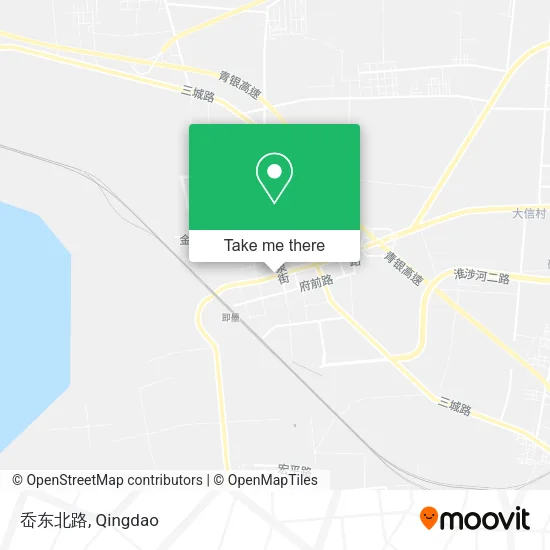 岙东北路 map