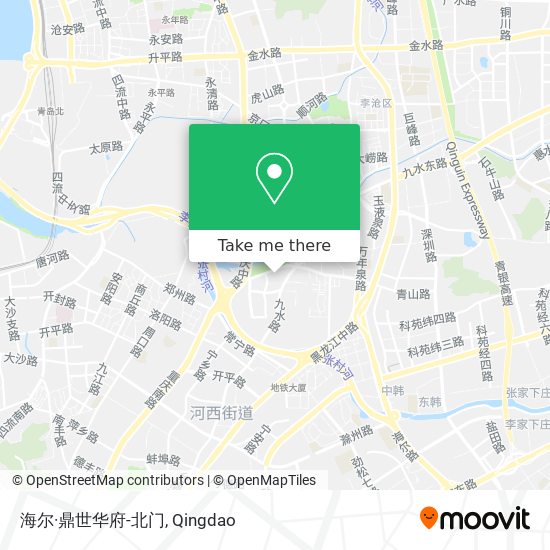 海尔·鼎世华府-北门 map