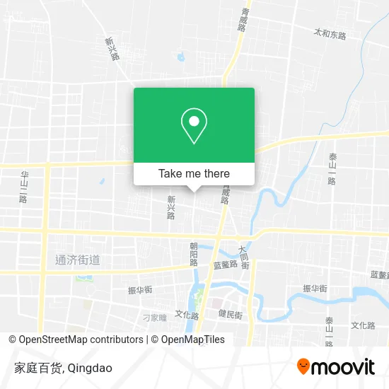 家庭百货 map