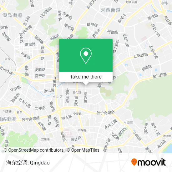 海尔空调 map