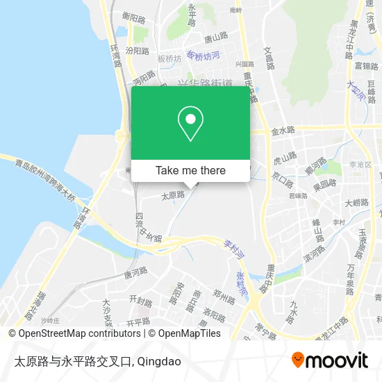 太原路与永平路交叉口 map