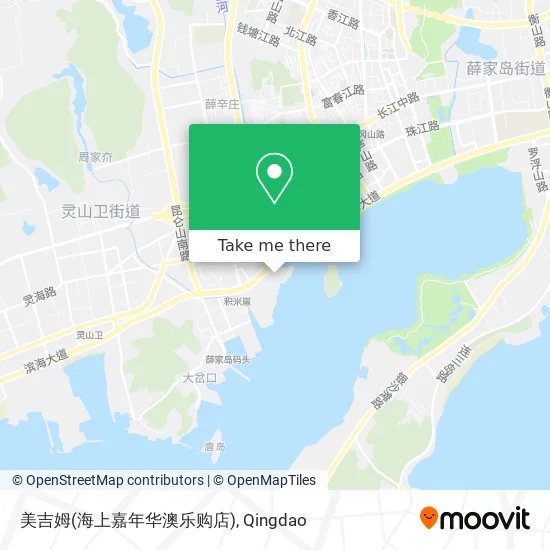 美吉姆(海上嘉年华澳乐购店) map