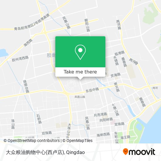 大众粮油购物中心(西卢店) map