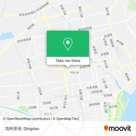 清闲茶舍 map