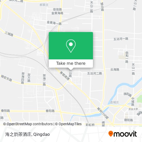 海之韵茶酒庄 map