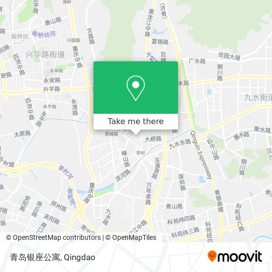 青岛银座公寓 map