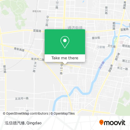 泓信德汽修 map