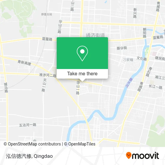 泓信德汽修 map