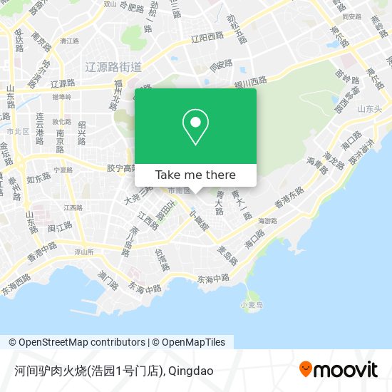 河间驴肉火烧(浩园1号门店) map