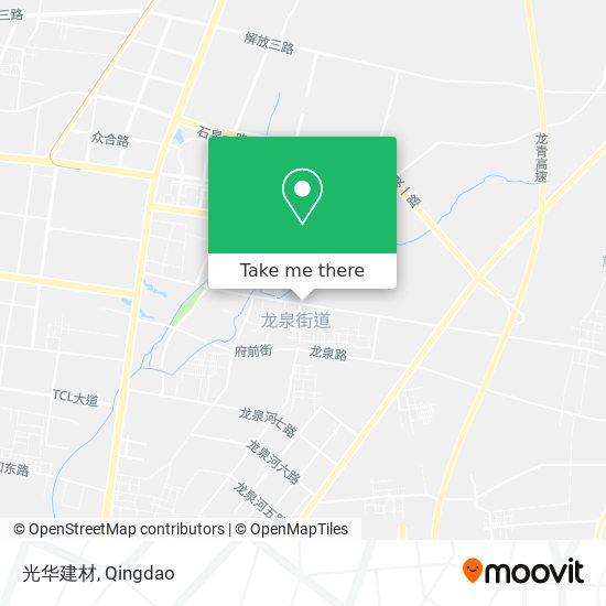 光华建材 map