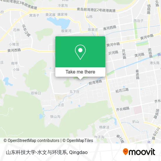 山东科技大学-水文与环境系 map