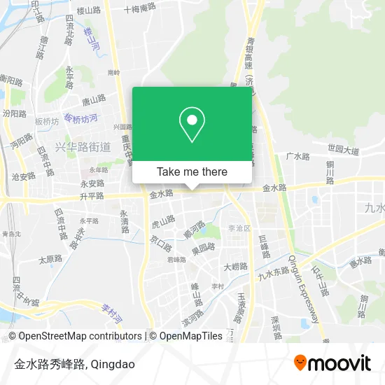 金水路秀峰路 map