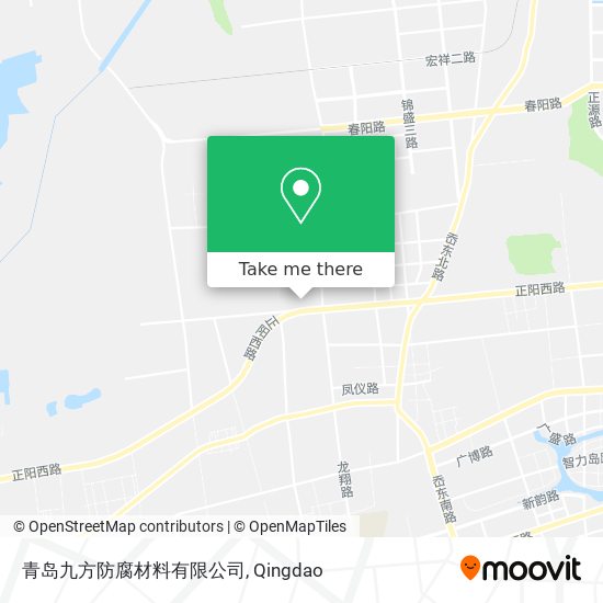 青岛九方防腐材料有限公司 map