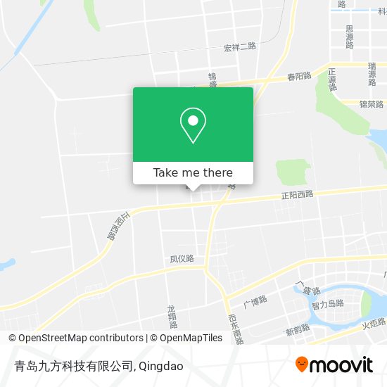 青岛九方科技有限公司 map