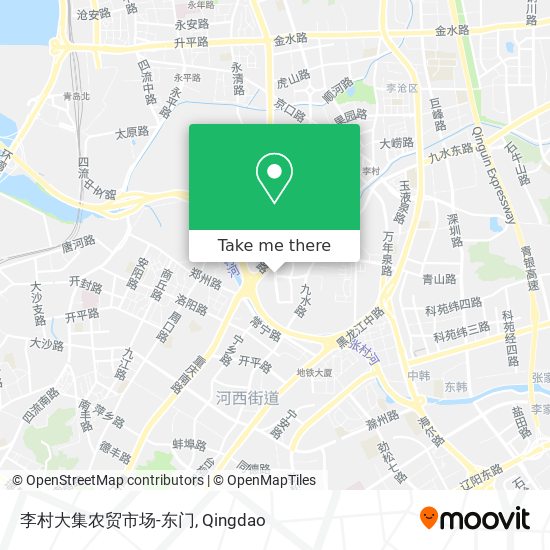 李村大集农贸市场-东门 map
