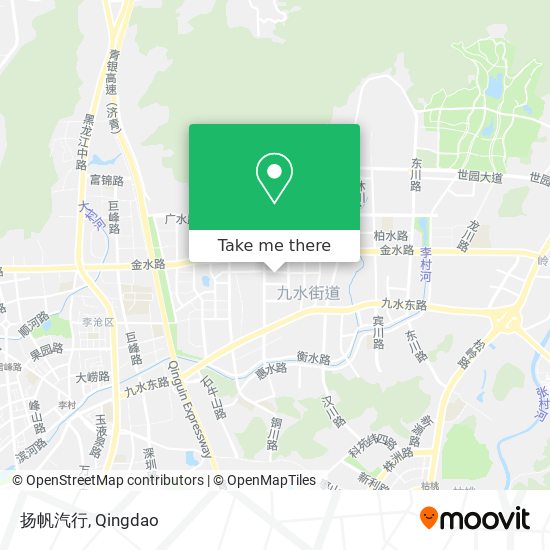 扬帆汽行 map