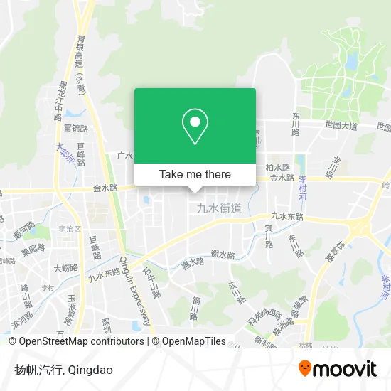 扬帆汽行 map