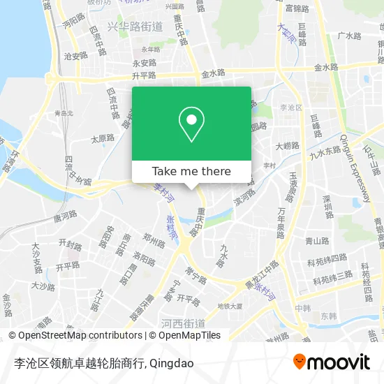 李沧区领航卓越轮胎商行 map