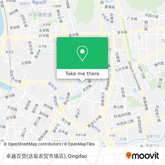 卓越百货(达翁农贸市场店) map