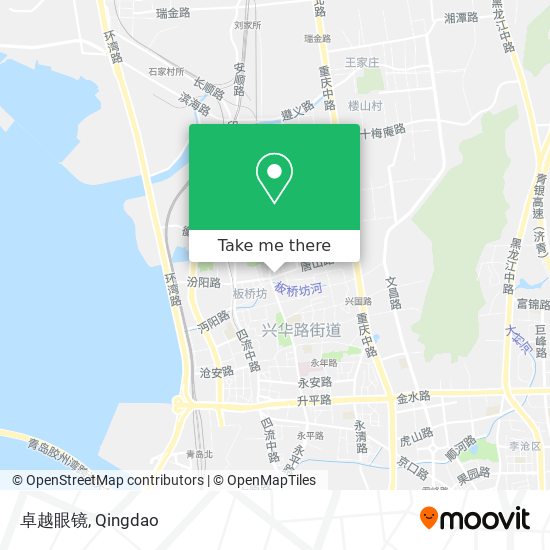 卓越眼镜 map