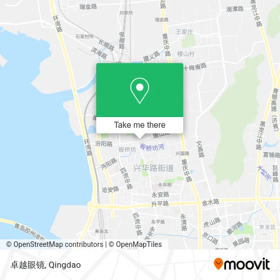 卓越眼镜 map