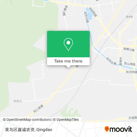 黄岛区鑫诚农资 map