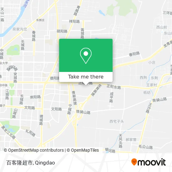 百客隆超市 map