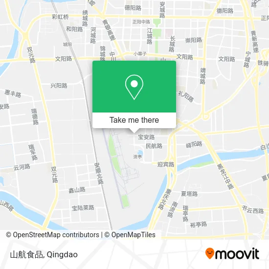 山航食品 map
