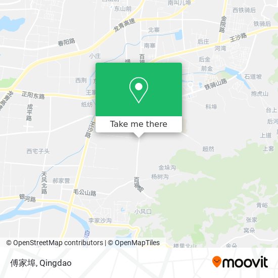 傅家埠 map