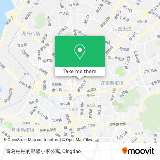 青岛彬彬的温馨小家公寓 map