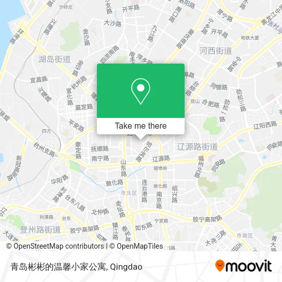 青岛彬彬的温馨小家公寓 map