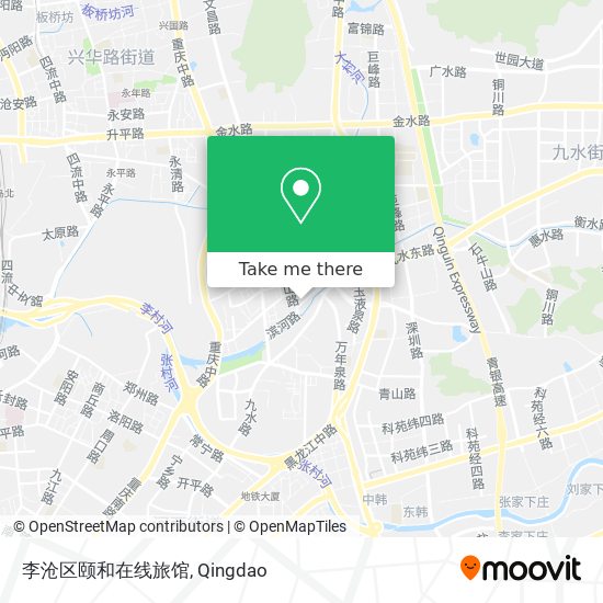 李沧区颐和在线旅馆 map