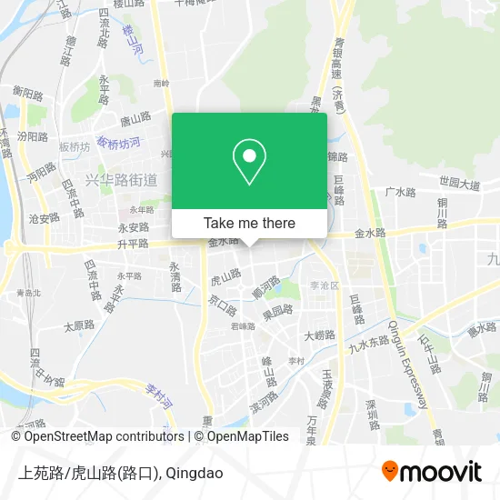上苑路/虎山路(路口) map
