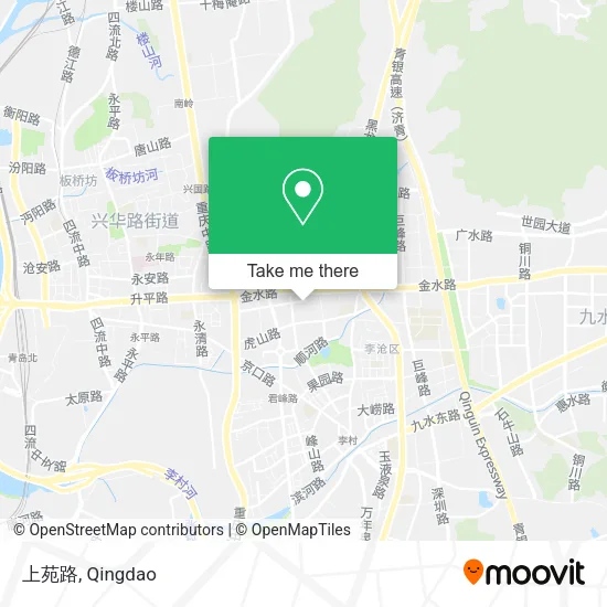 上苑路 map