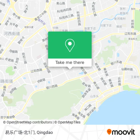 易乐广场-北1门 map