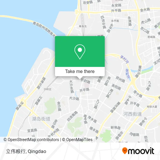 立伟粮行 map