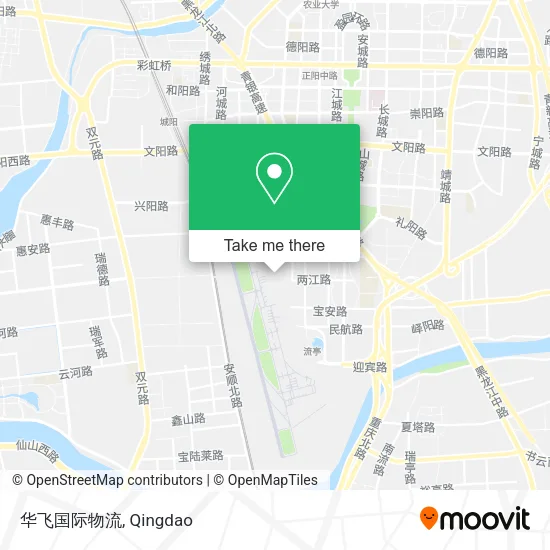 华飞国际物流 map