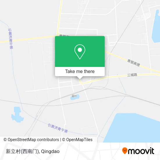 新立村(西南门) map