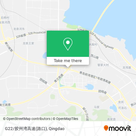 G22/胶州湾高速(路口) map